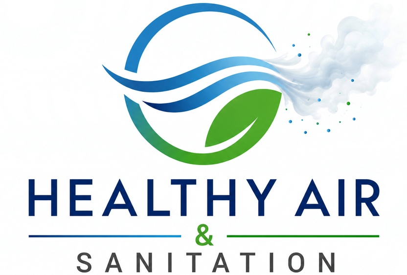Healthy Air & Sanitation logo